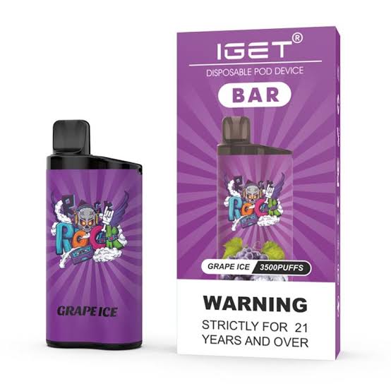 iget bar pro IGET Bar 3500 puffs disposable vape packaging